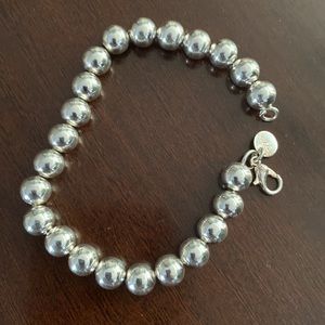 925 silver bead bracelet